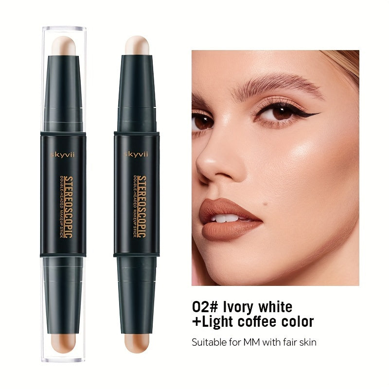 Contouring Stick Dual-Headed Concealer Highlighter Three-Dimensional Nose Shadow V-Face High Nose
