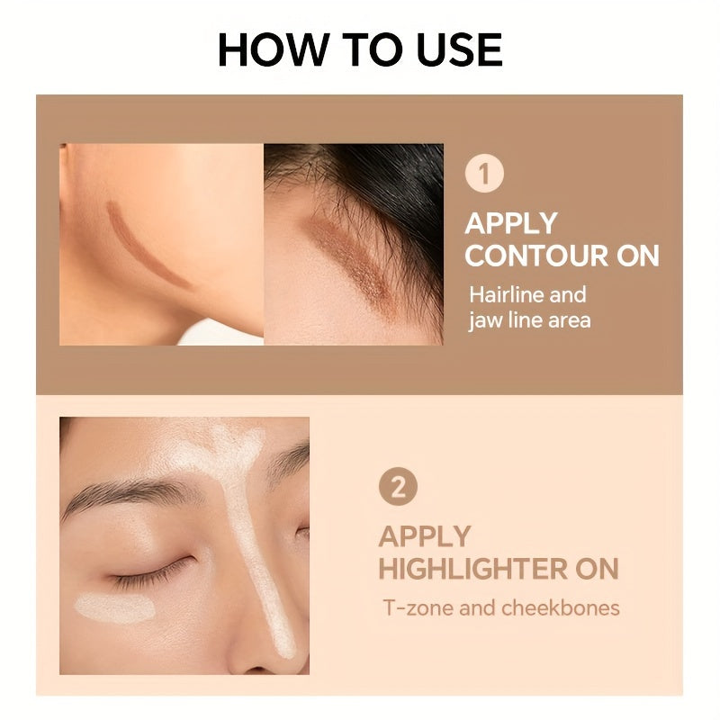 Contouring Stick Dual-Headed Concealer Highlighter Three-Dimensional Nose Shadow V-Face High Nose